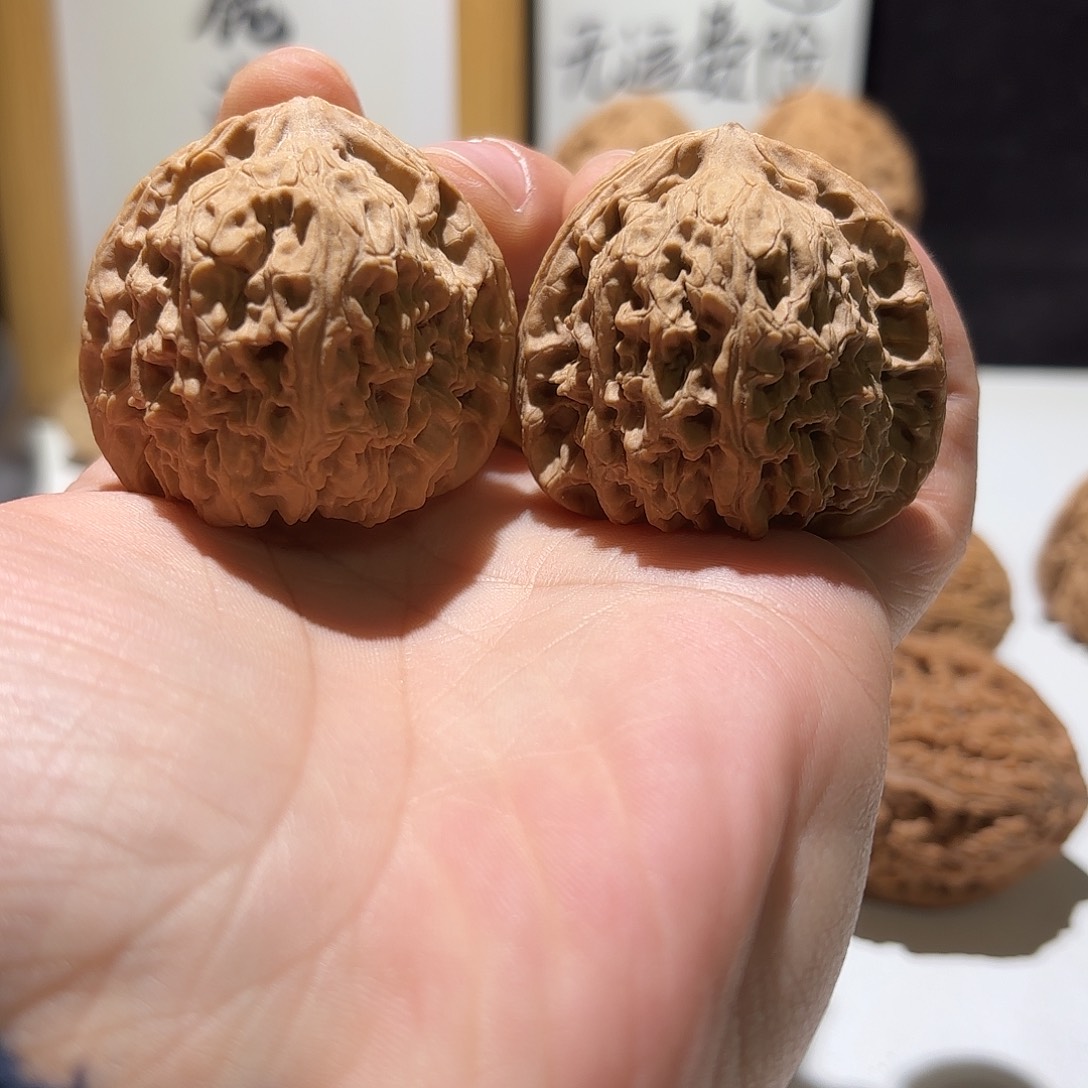 桃核吊坠涿鹿南将42三角