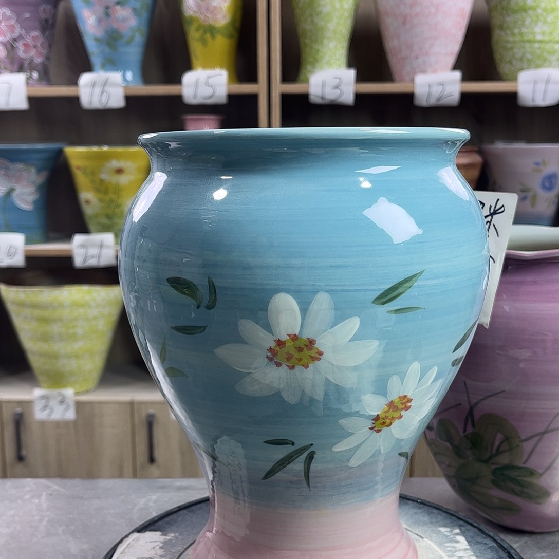 景德镇陶瓷花盆花盆