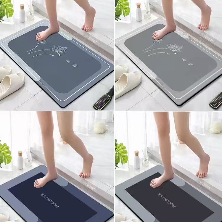 209号链式链接硅藻泥防滑吸水地垫