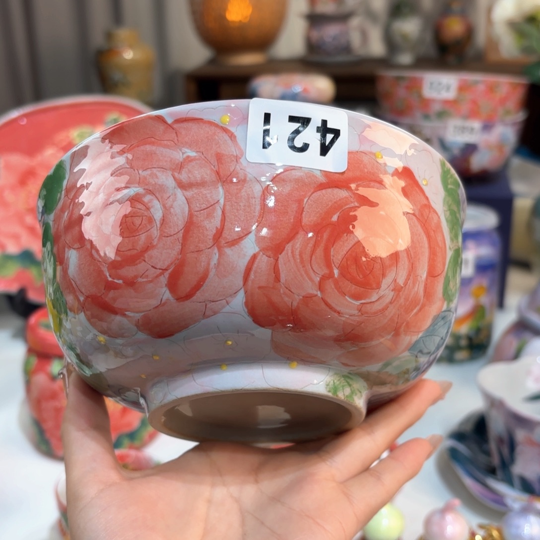 霞***景德镇手绘高温釉下彩陶瓷茶具