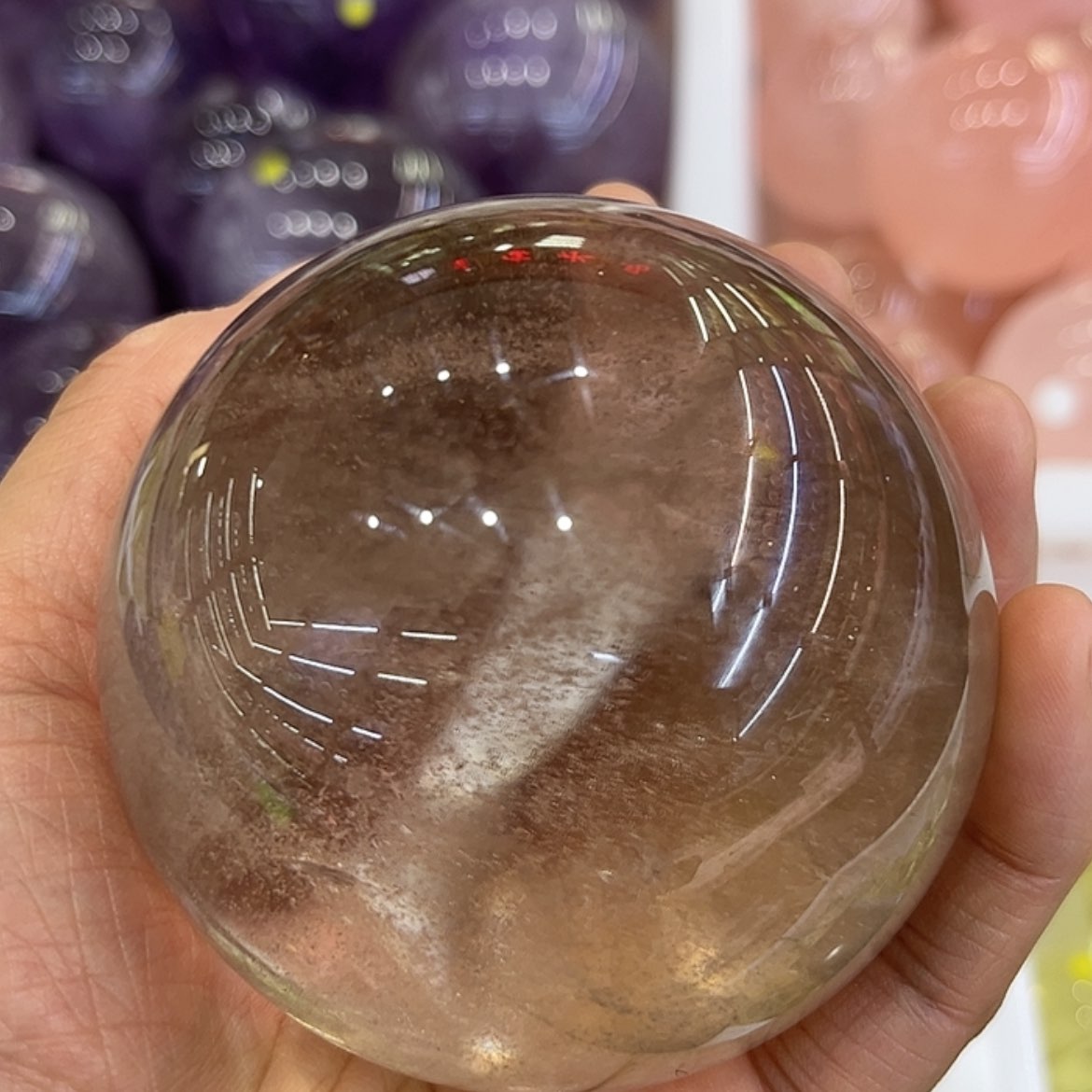 【闪购商品】水晶摆件球未镶嵌