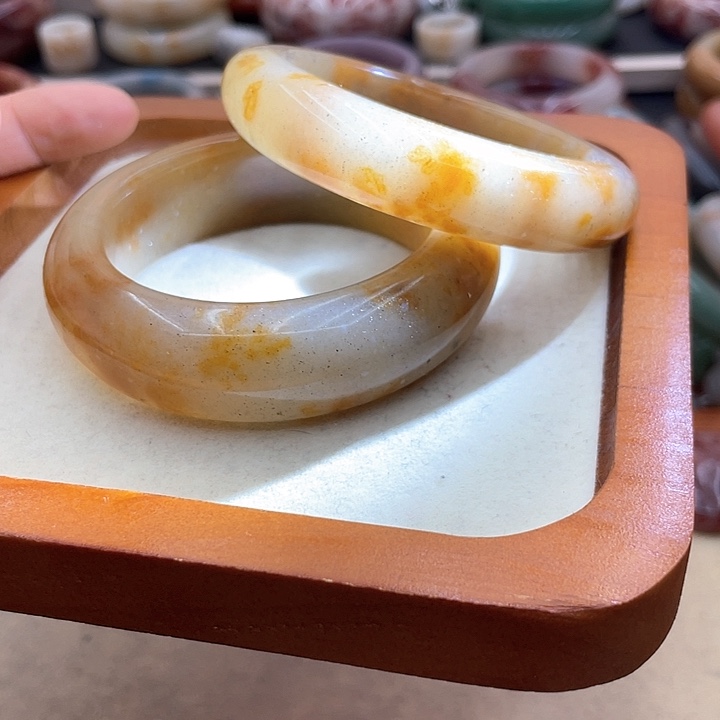 石英质玉圈口56未镶嵌