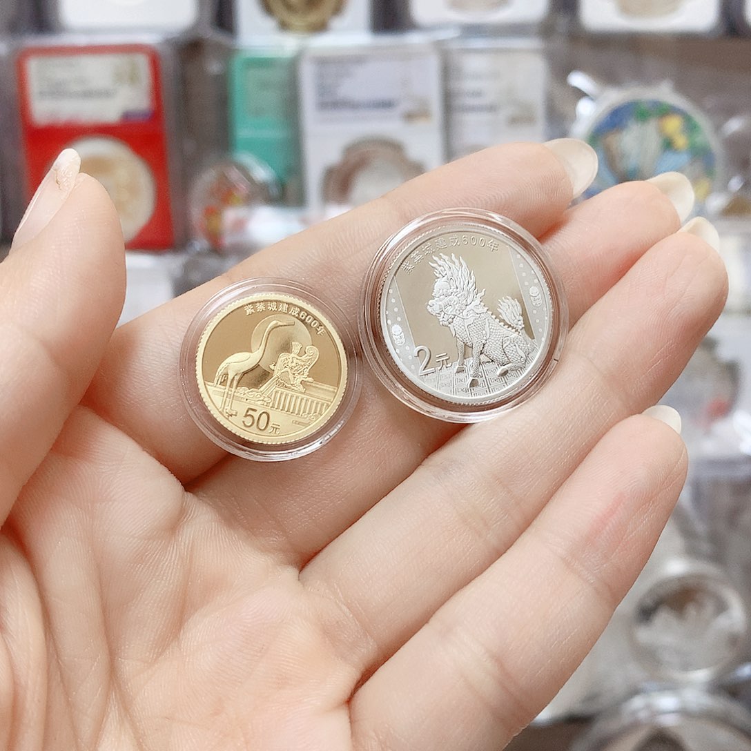 纯银紫禁城金银套