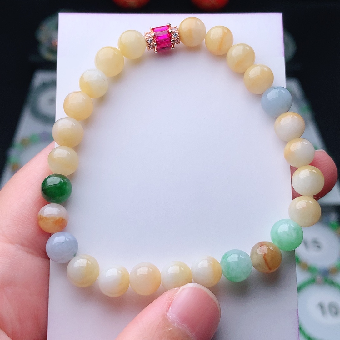 翡翠手串未镶嵌翡翠