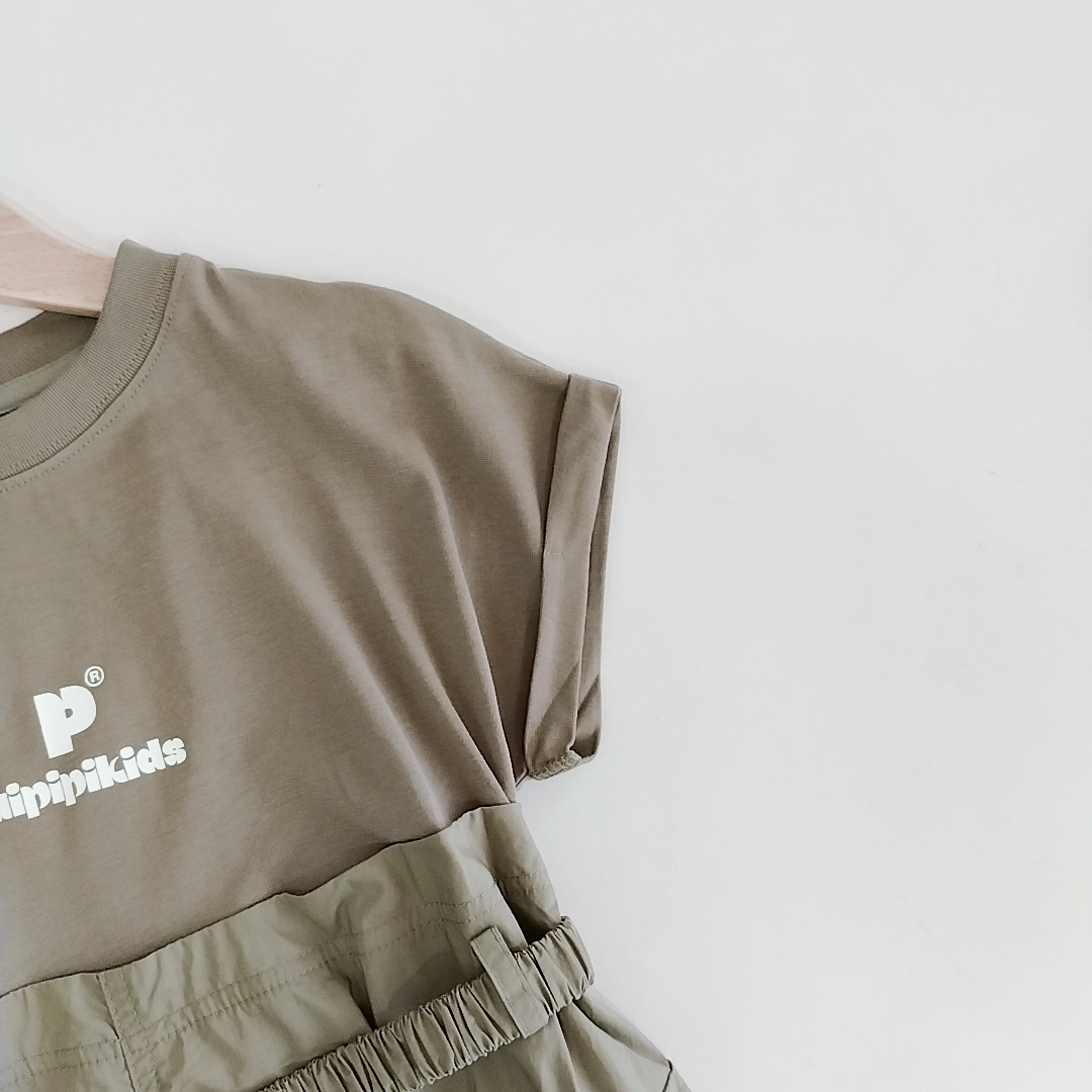 A 女童短袖连衣裙 1824