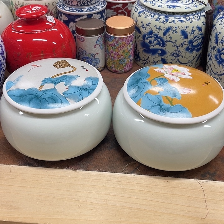 陶瓷罐茶叶罐密封罐储物罐