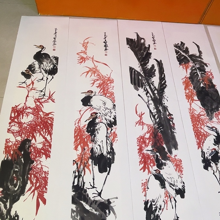 国画张圣敏先生纯手绘作品