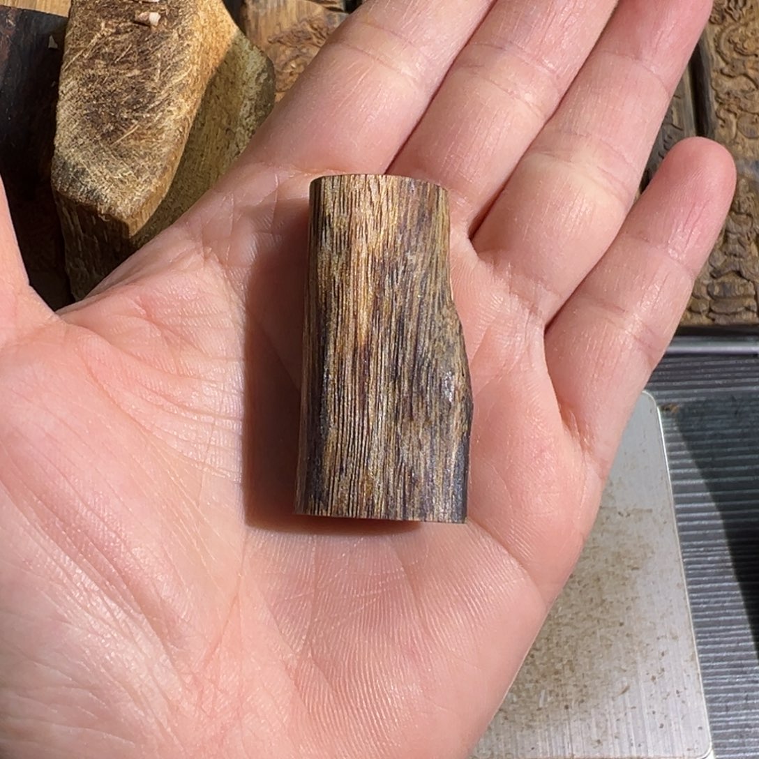 沉香吊坠白棋楠吊坠5克