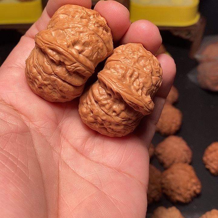 随***风文玩核桃吊坠44.5尺，全品南瓜墩