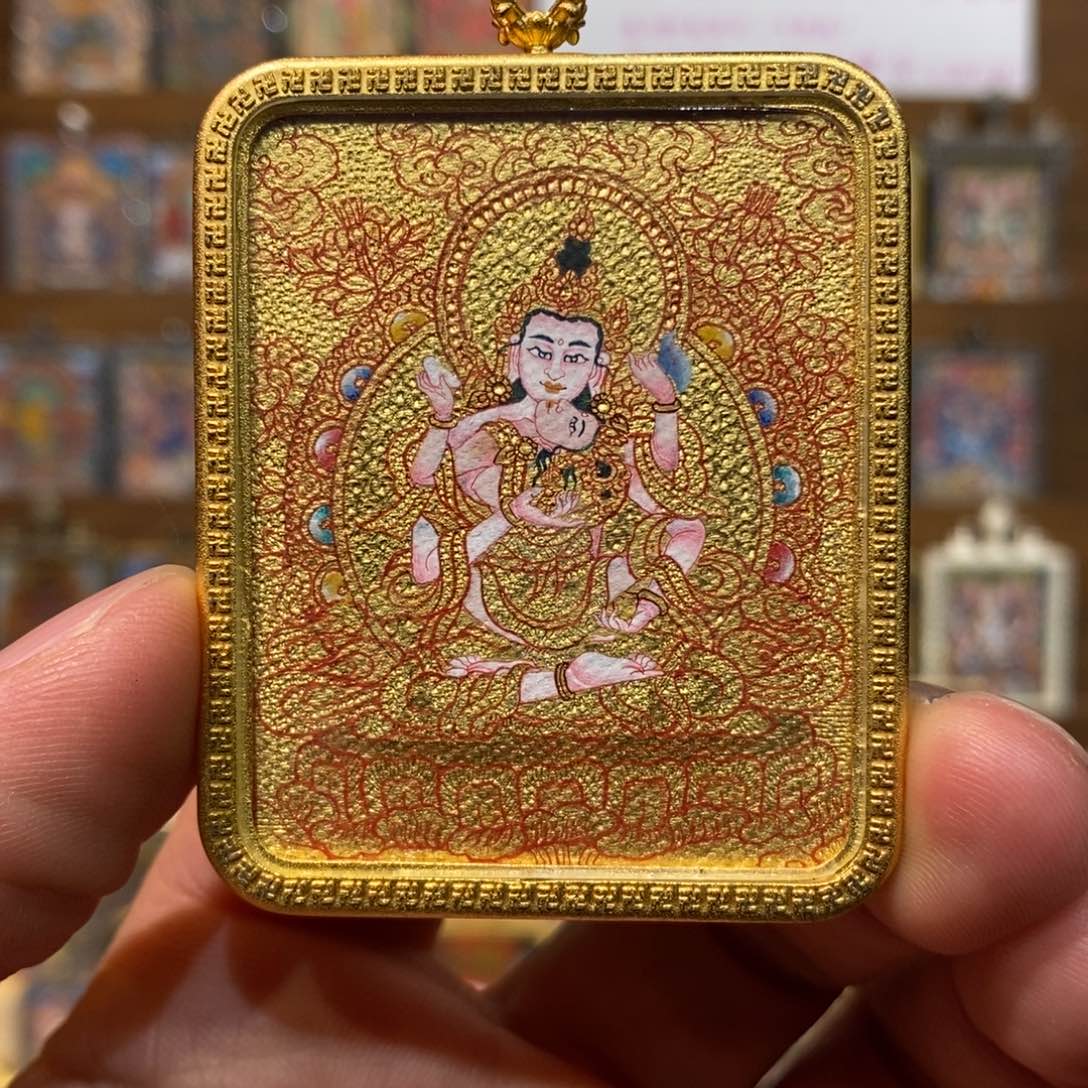 吊坠开播特惠金刚萨多唐卡