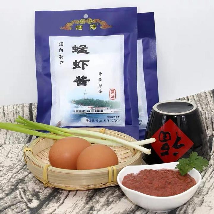 【婉婉专属】烟台特产蜢虾酱10包（每包80克）不腥咸度适中可开袋即食