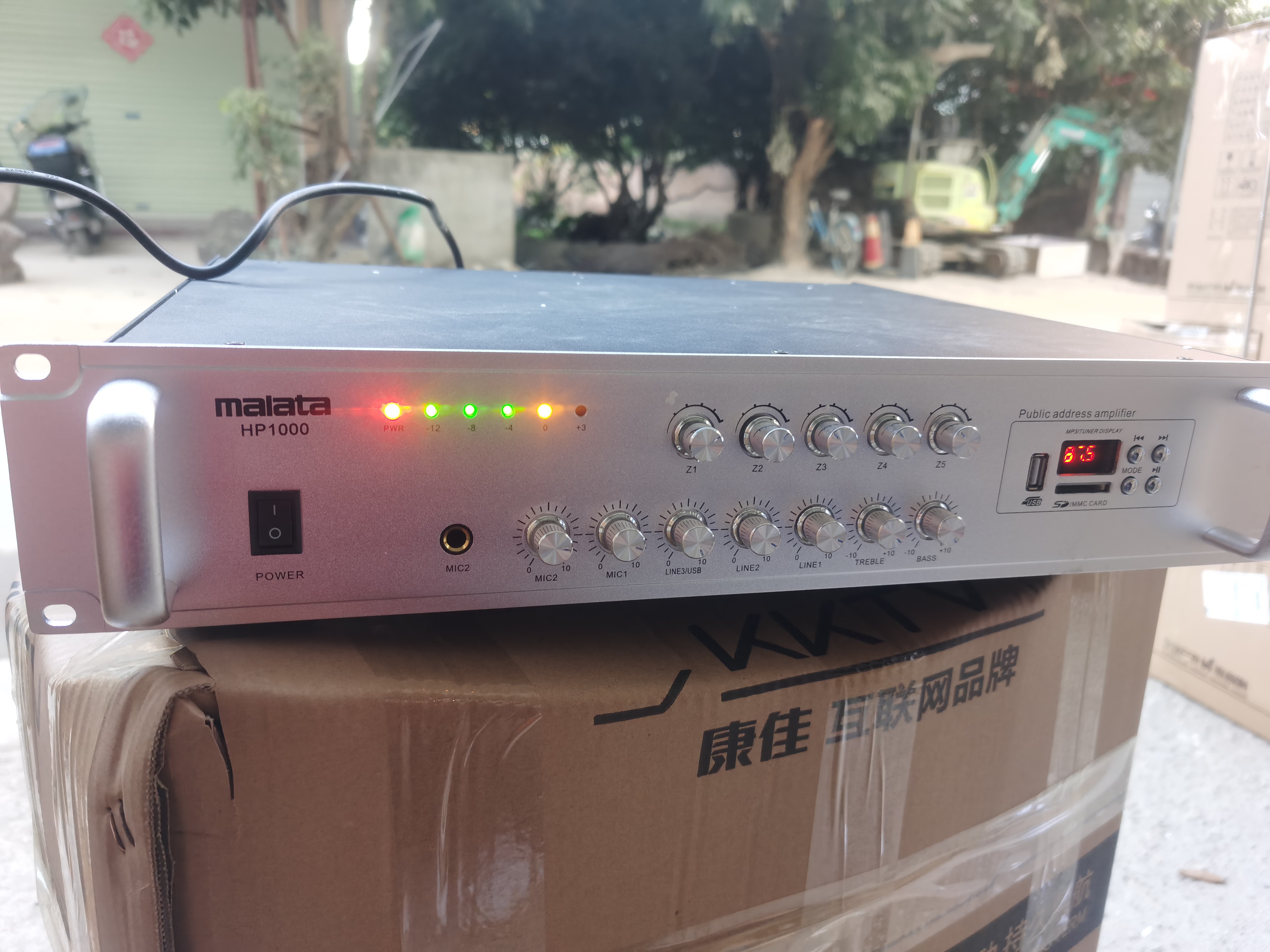 未使用 malata/万利达 300万利达定压定阻功放机，不包邮，不包好坏