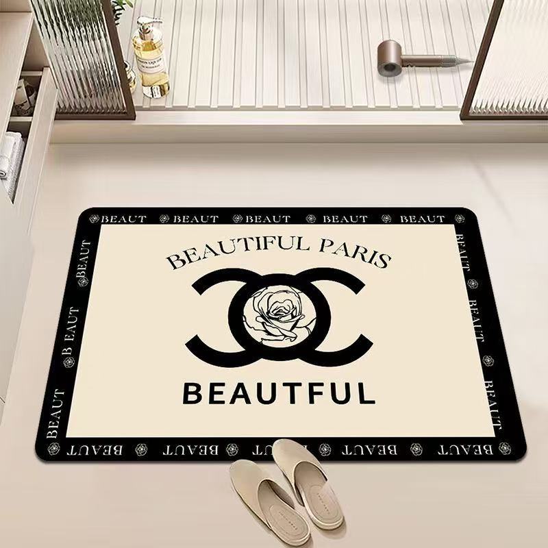 HY95-60×90浴室卫生间硅藻泥吸水防滑速干脚垫适家用厕所