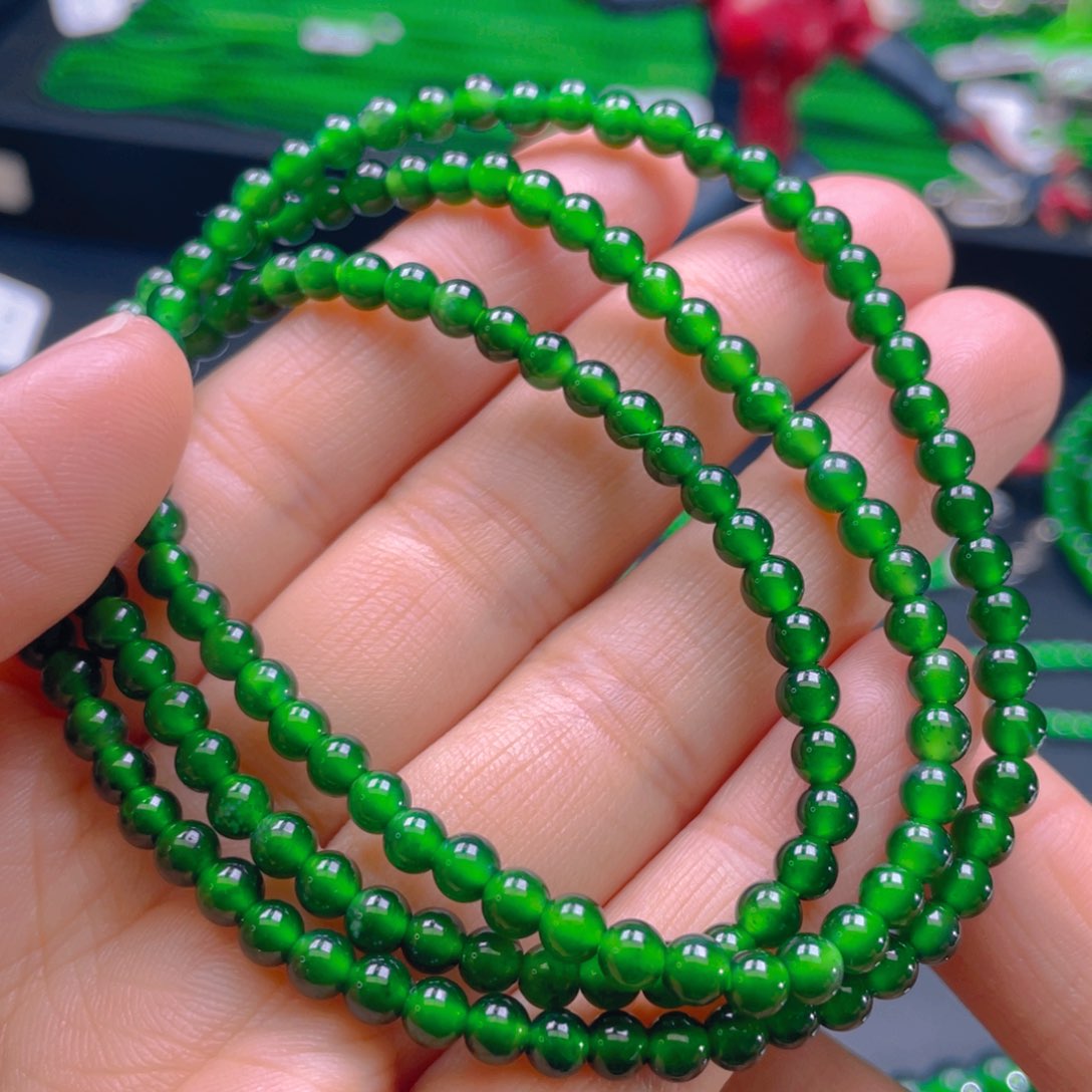 翡翠项链未镶嵌，1