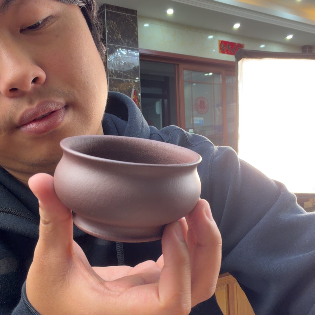 紫砂茶壶五号井底槽清 手工泥 主人杯