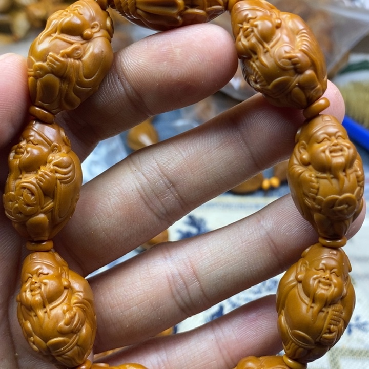 手串/手链橄榄核橄榄核雕工艺手串