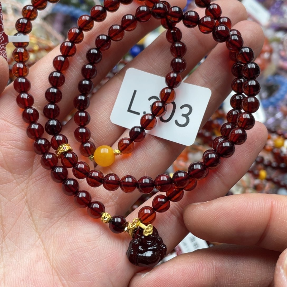 手链琥珀未镶嵌多样性