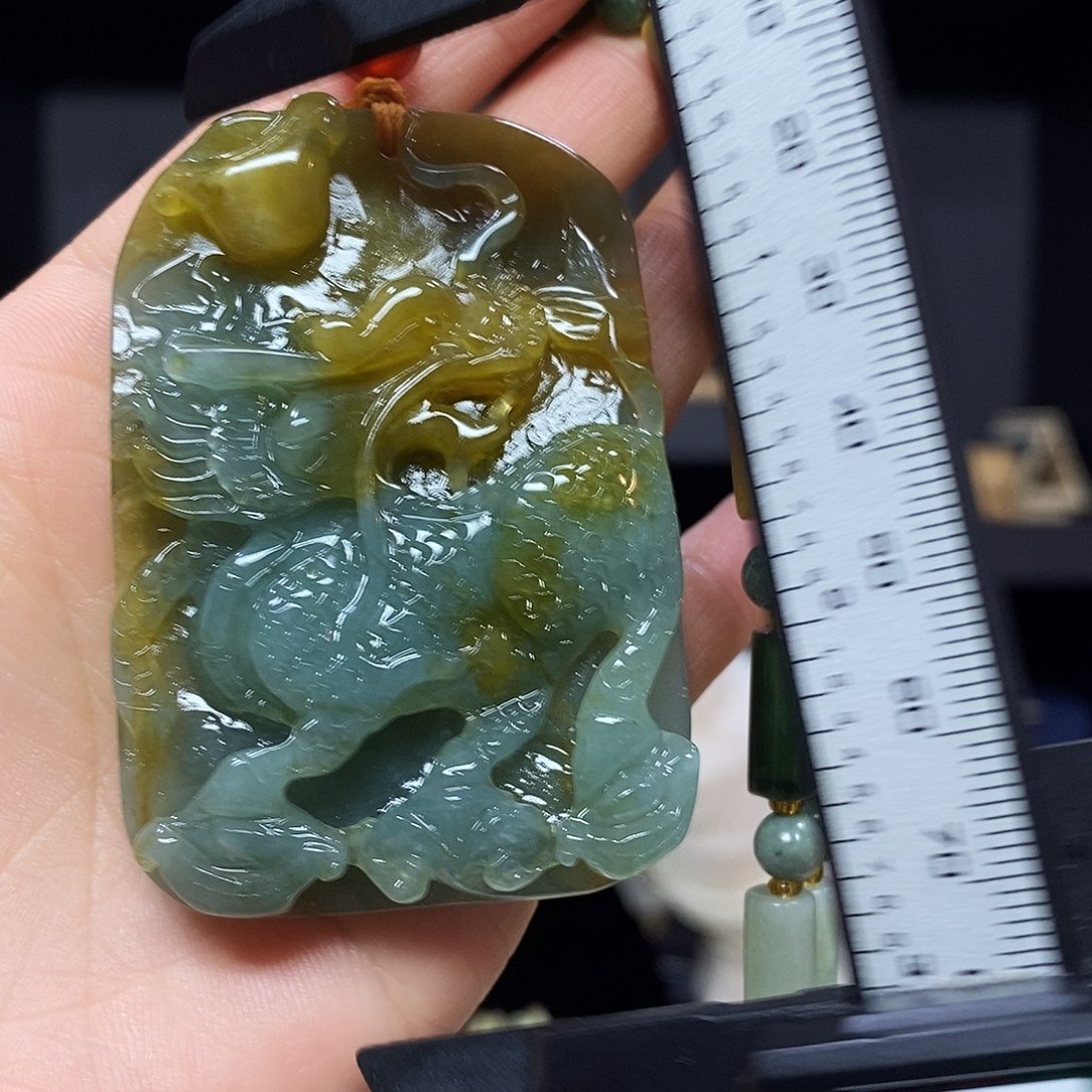 岫玉挂件吊坠未镶嵌