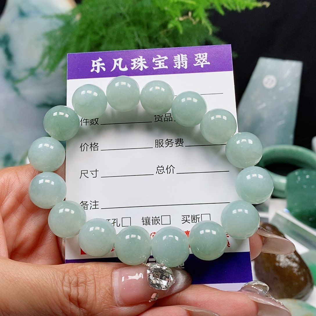 翡翠颈饰未镶嵌u****5缅甸天然a货翡翠