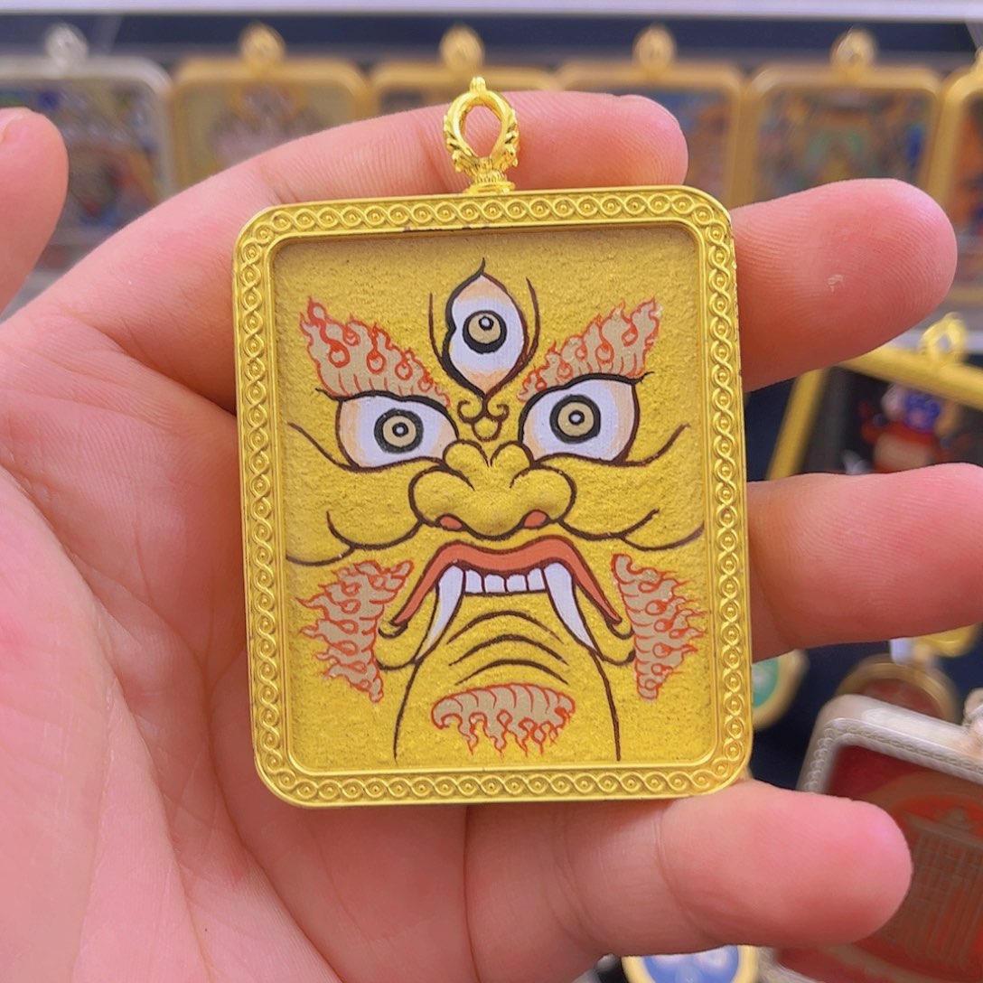 青海热贡纯手绘唐卡