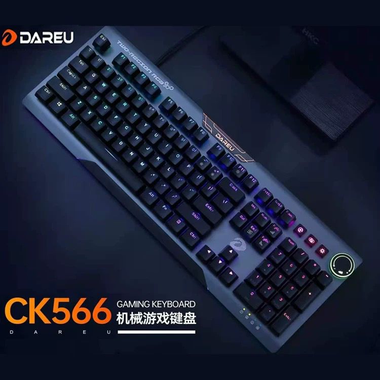 8新  达尔优CK566机械键盘