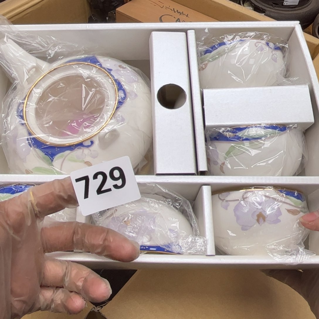 瓷片摆件工艺品摆件666