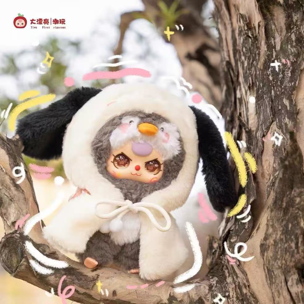 我不是大侠毛绒系列潮玩盲盒手办娃娃挂件