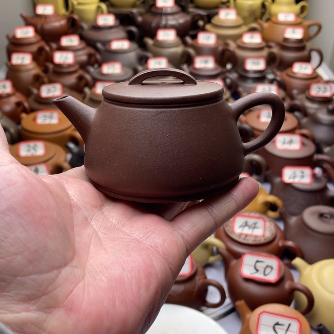 茶壶紫砂宜兴紫砂半手工