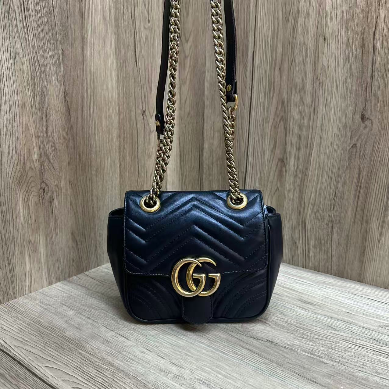 95新 GUCCI/古驰 乱乱子中古/女士/单肩包/119261