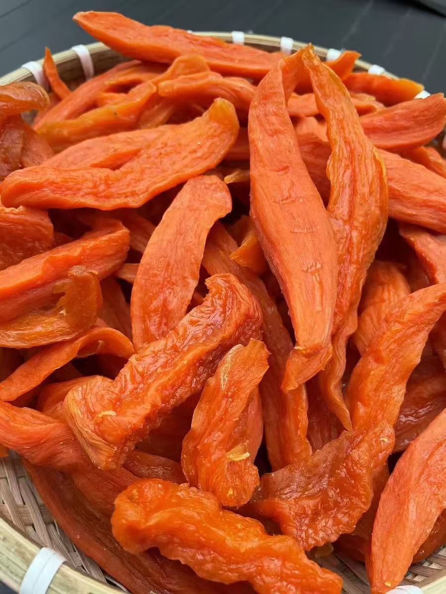 山东原味手工烟薯地瓜干条软糯香甜农家特产红薯干