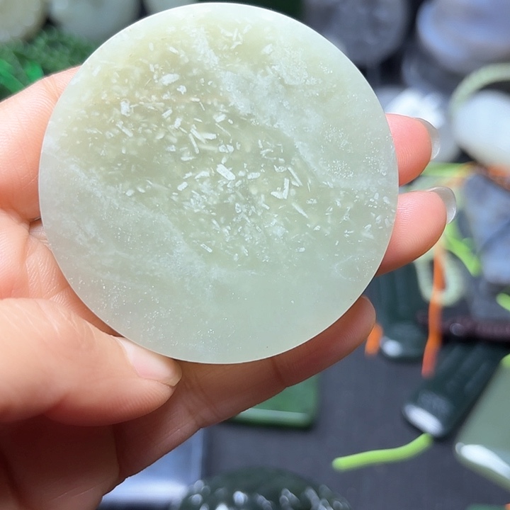 和田玉珠宝半成品未镶嵌