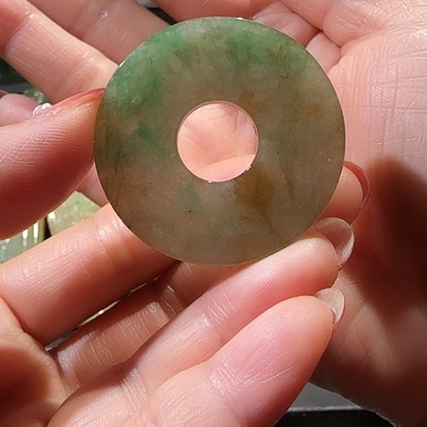 翡翠挂件未镶嵌乐*乐