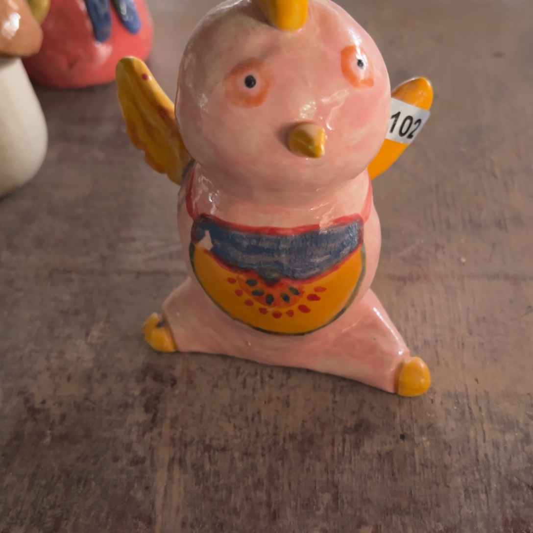 摆件纯手工抽象陶瓷摆件102