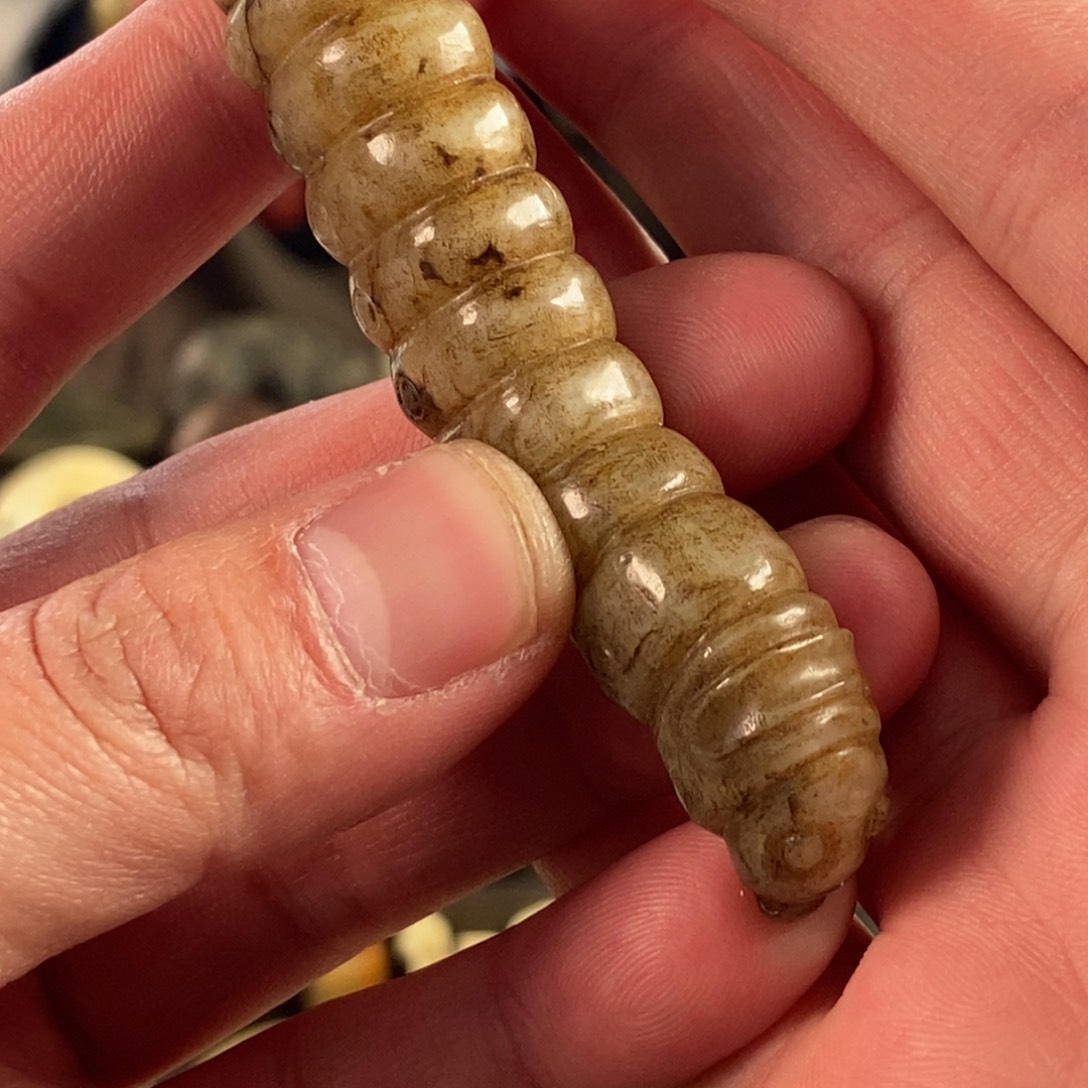 和田玉挂件未镶嵌老*六