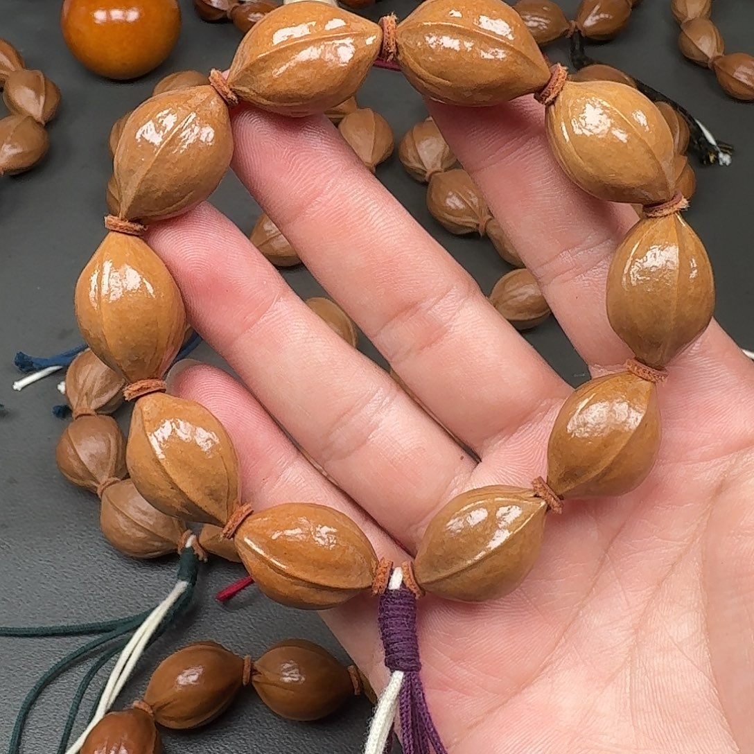 手串/手链橄榄核17/26原生态精挑梅林铁核 下播福利