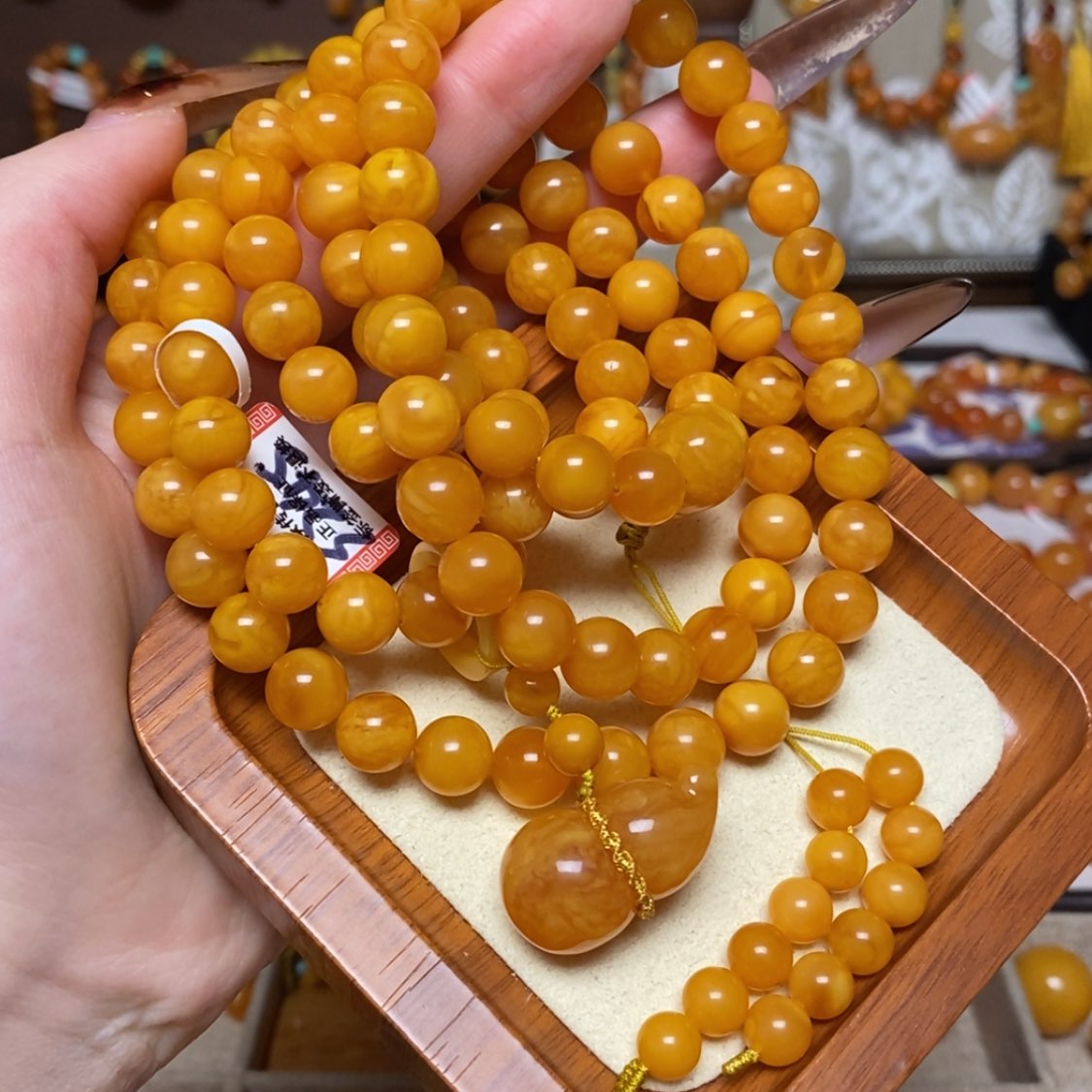 【闪购商品】手链蜜蜡未镶嵌项链