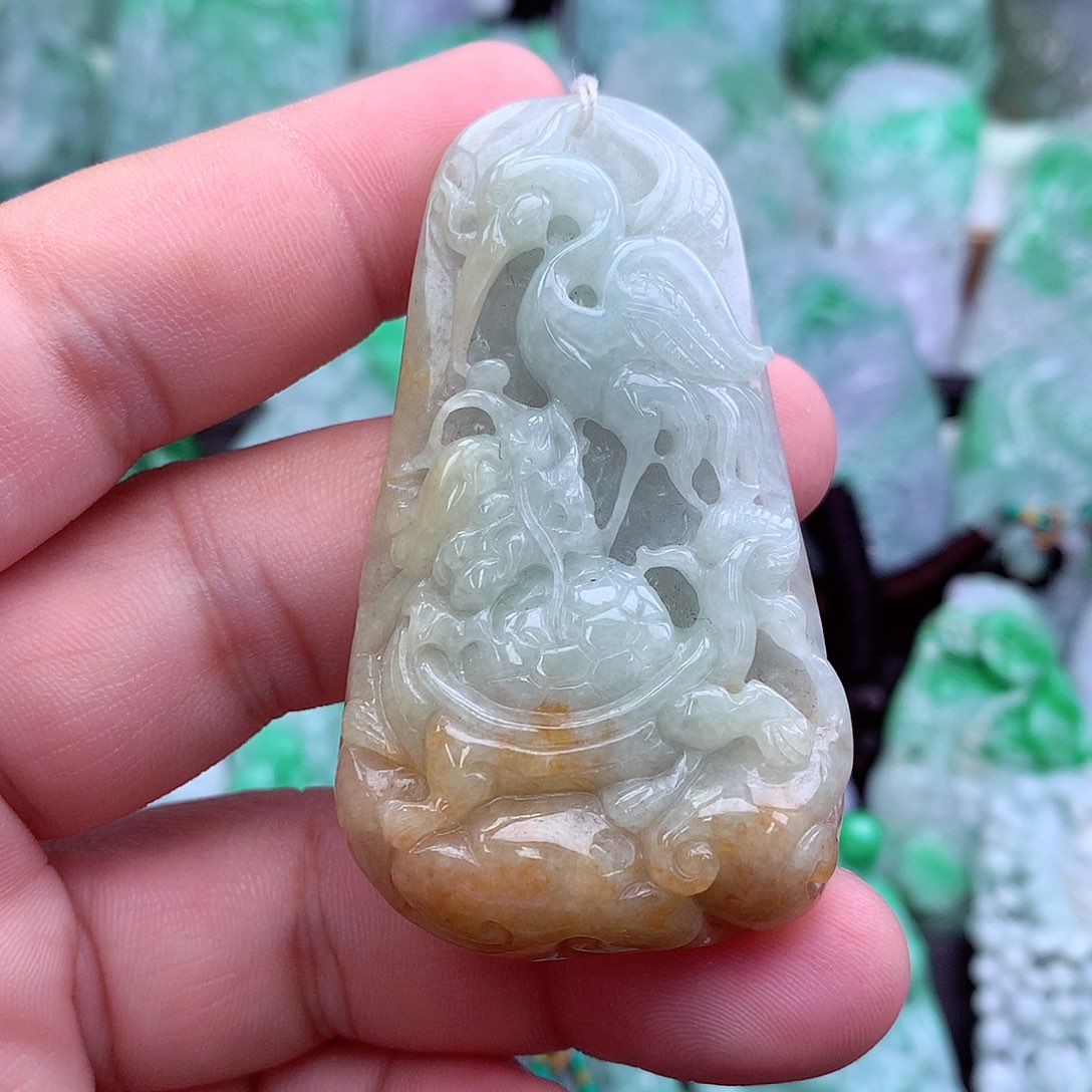 翡翠吊坠(不含链)未镶嵌