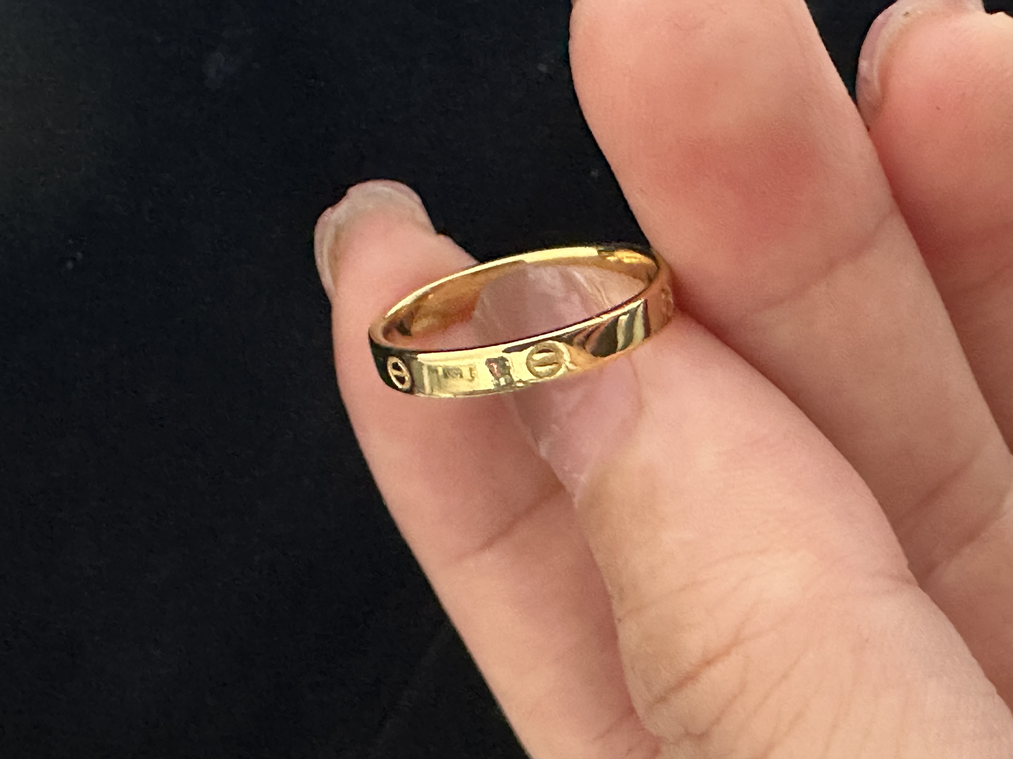 S018-精工高端素圈戒指