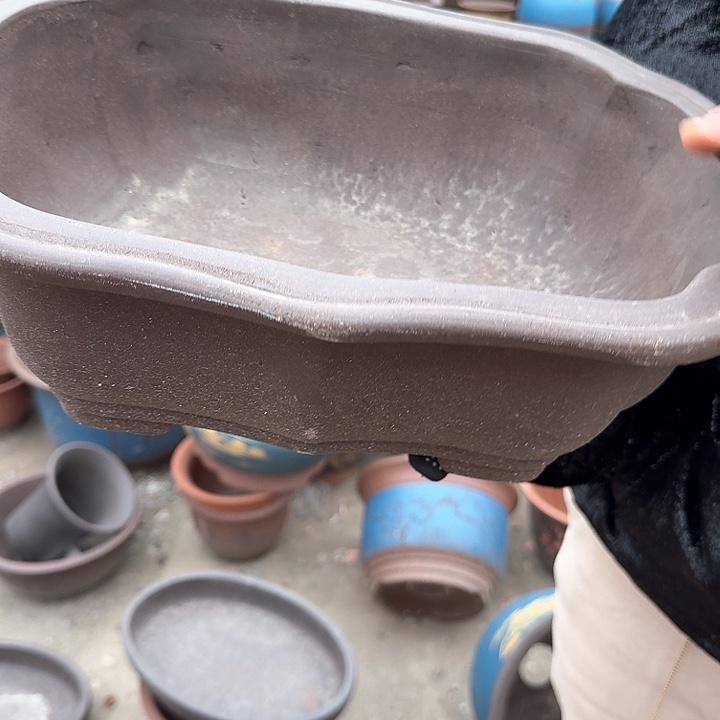 紫砂39莲花花盆花盆