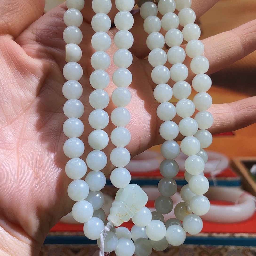 和田玉（子料）未镶嵌手链