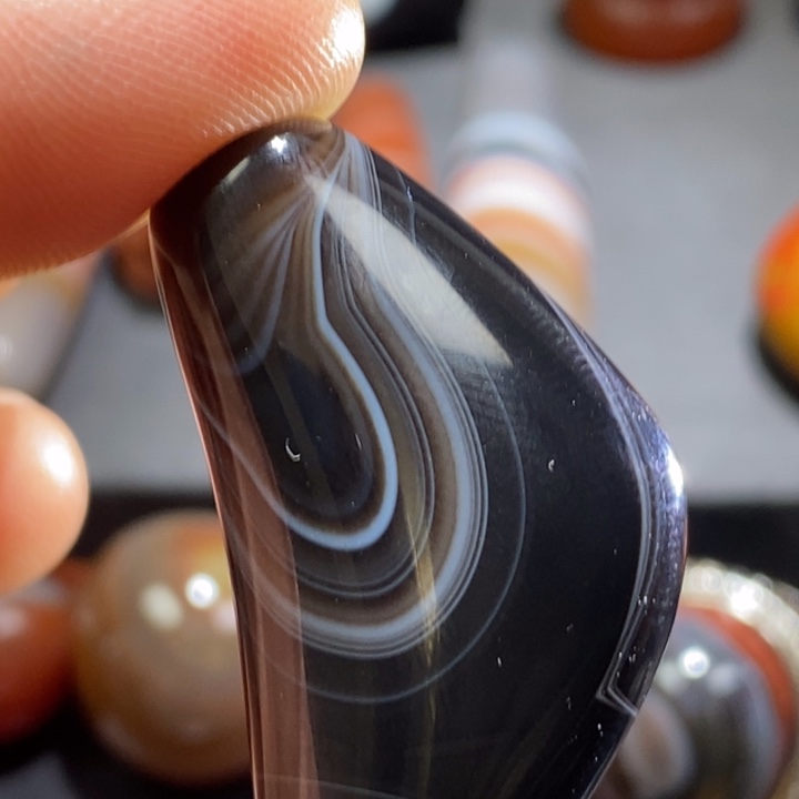 玛瑙/玉髓未镶嵌挂件