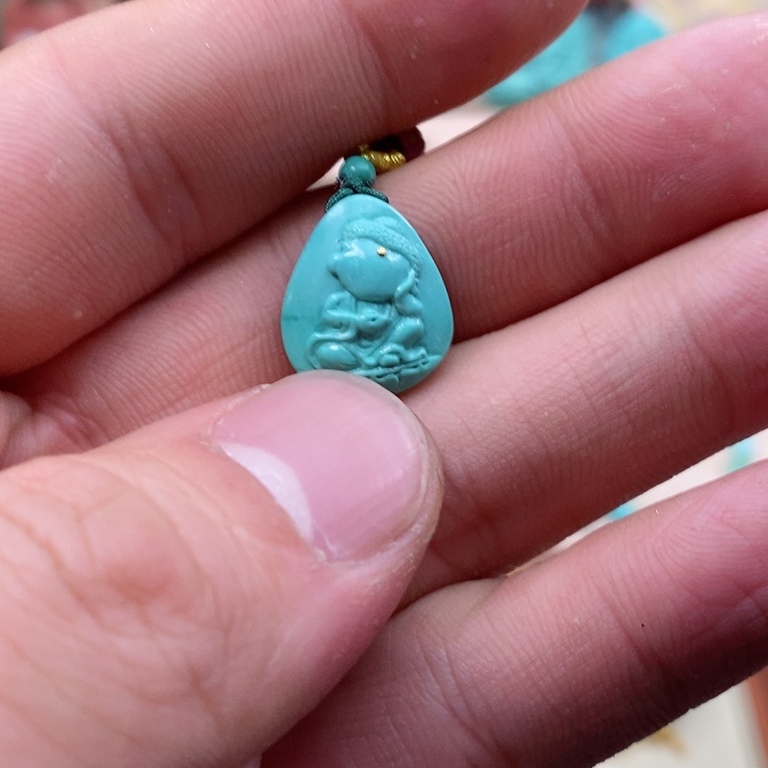 绿松石珠宝奇石未镶嵌