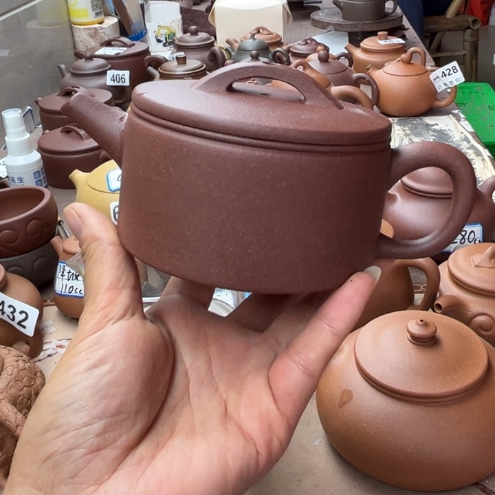 紫砂茶壶紫泥不挑220