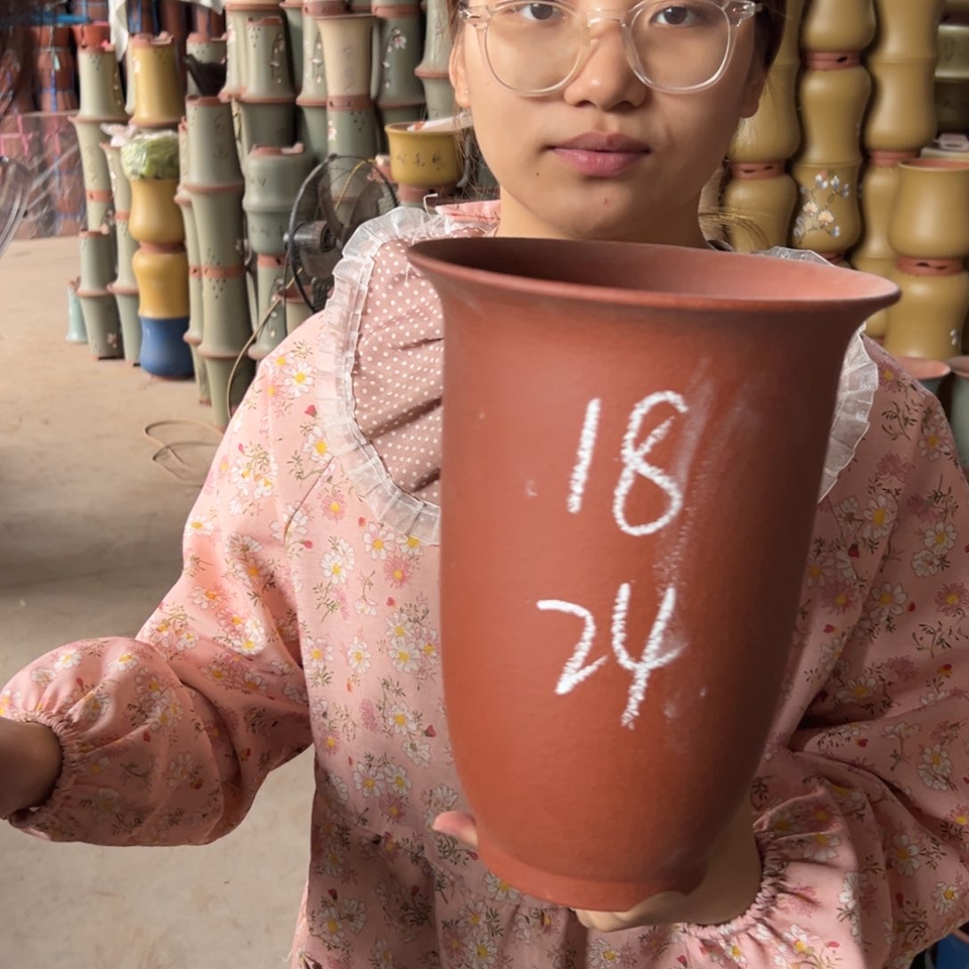 宜兴川阁紫砂花盆单个