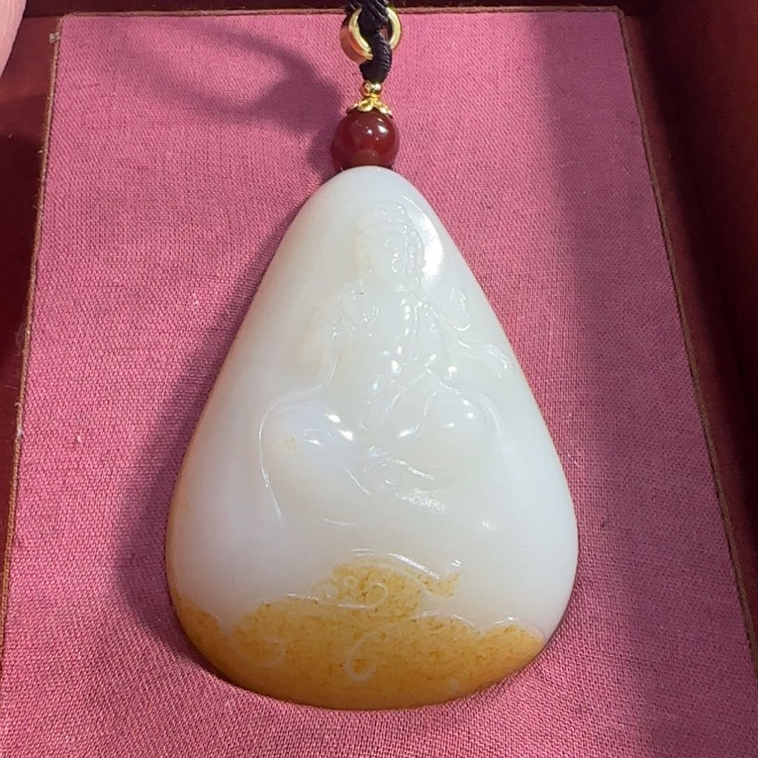 和田玉挂件未镶嵌