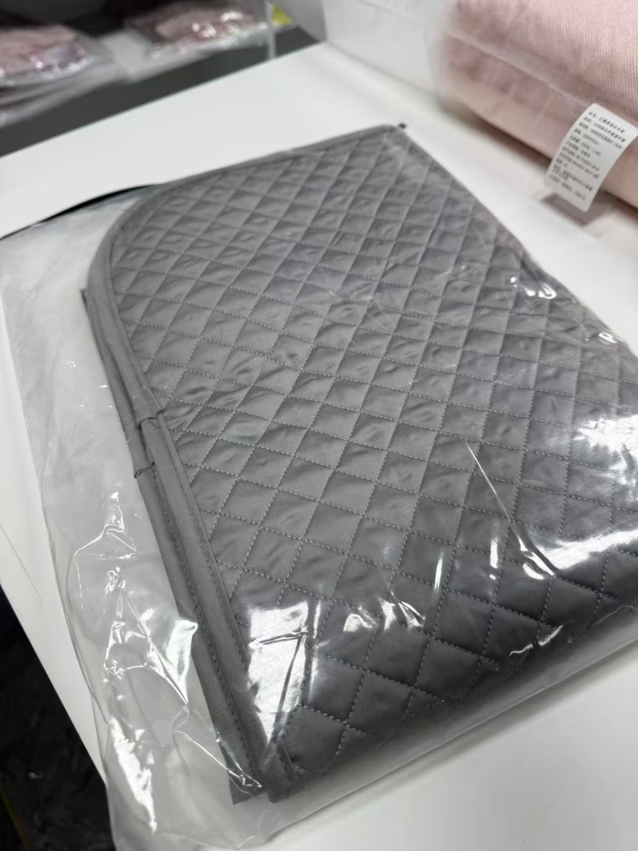50支全棉绗缝枕巾隔脏枕巾一对装