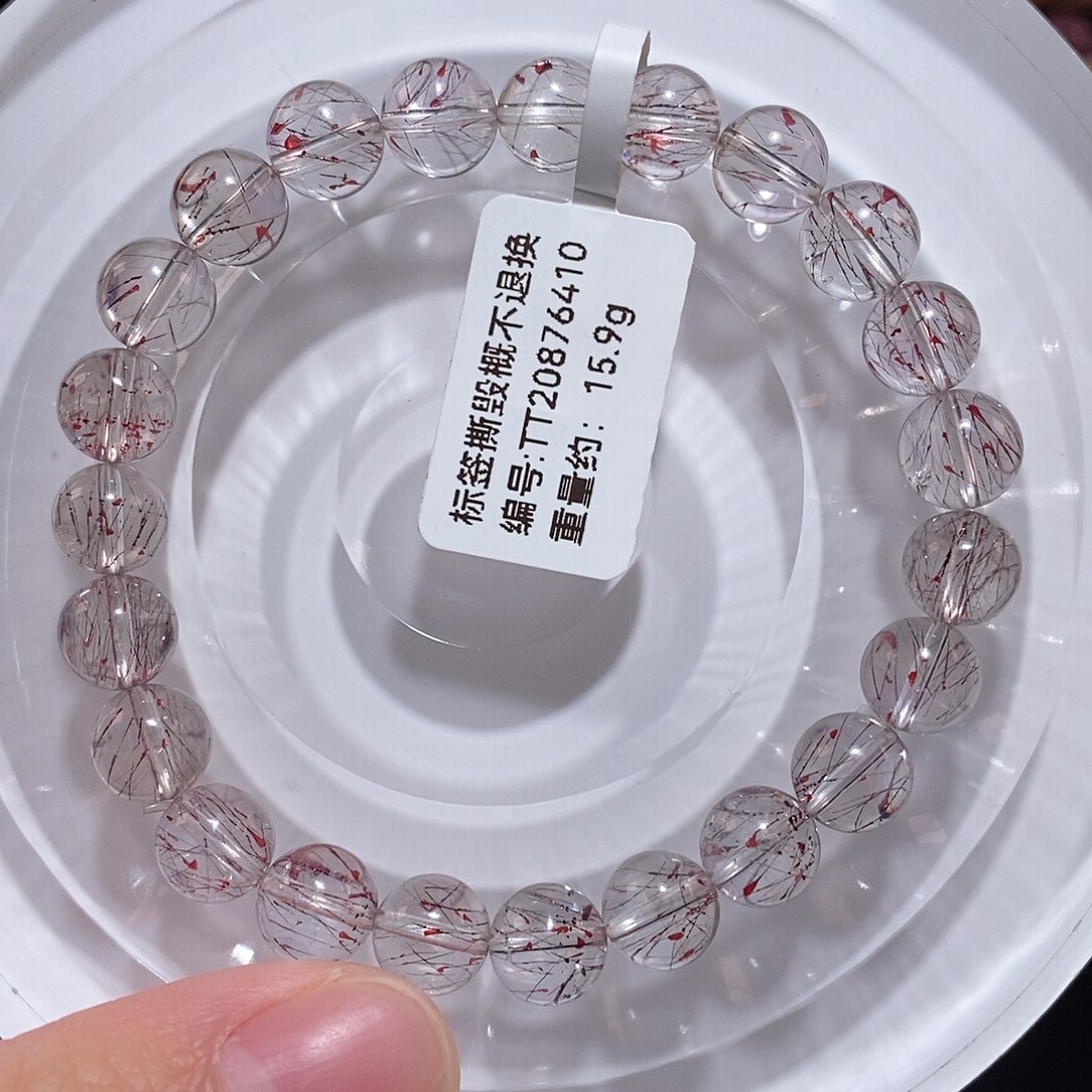 水晶手链未镶嵌F超七彼岸花8