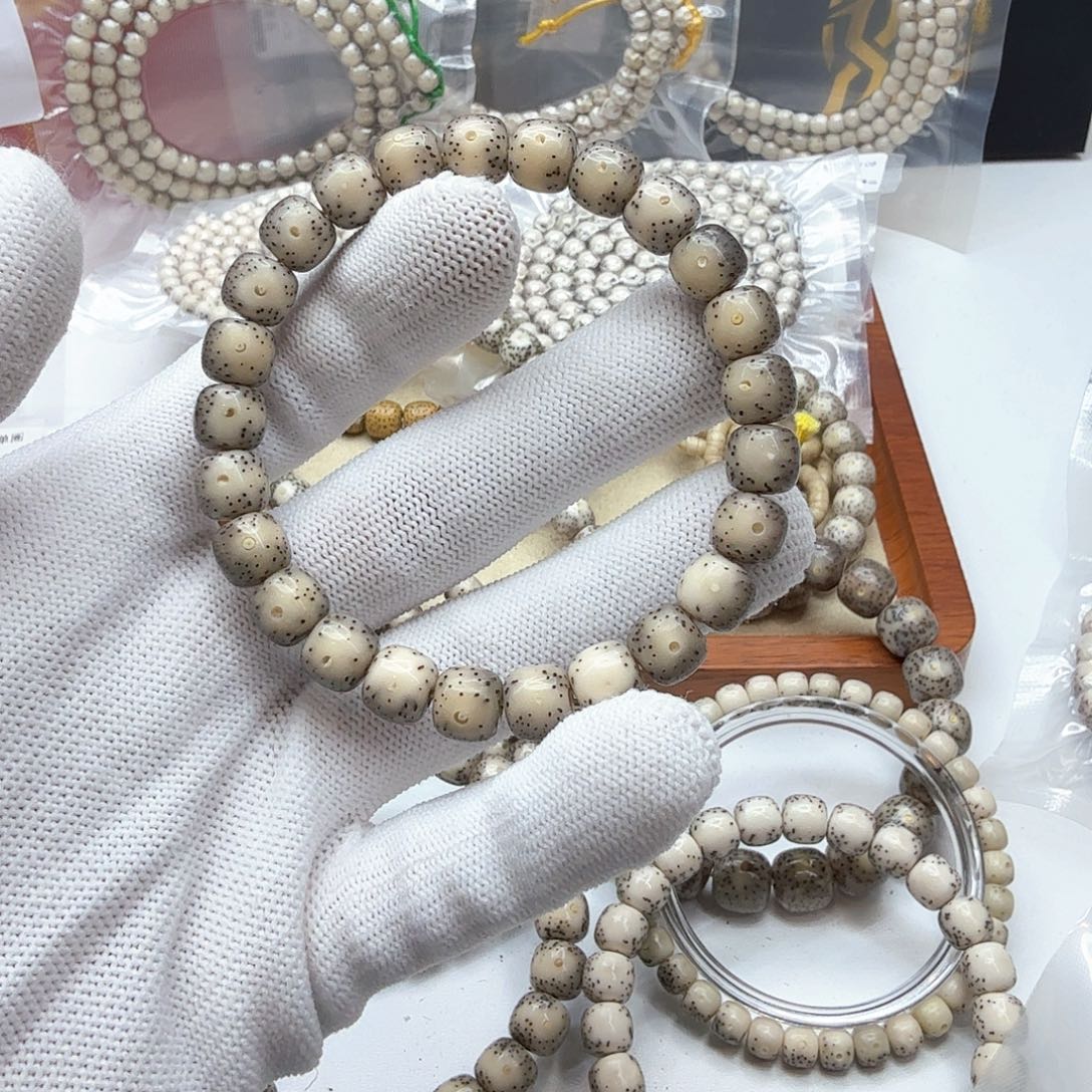 星月菩提吊坠17糯冰卡姿兰大眼睛9左右单圈