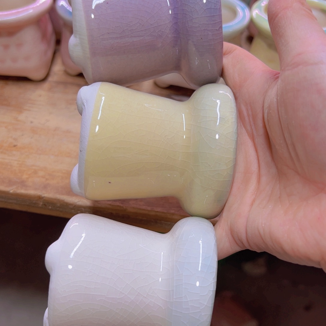 陶瓷花盆当场满12包邮