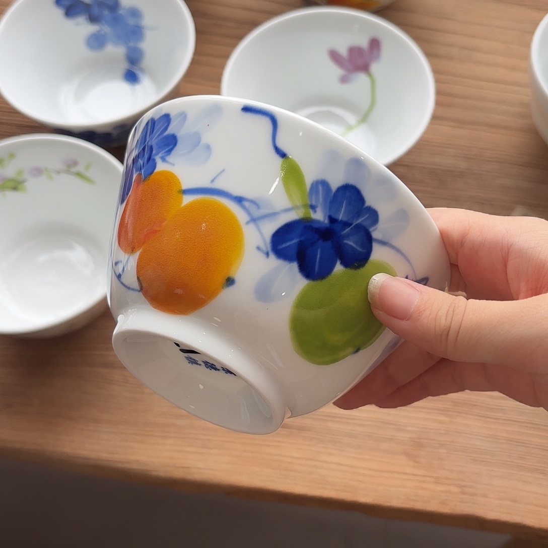 摆件景德镇陶瓷手绘餐具